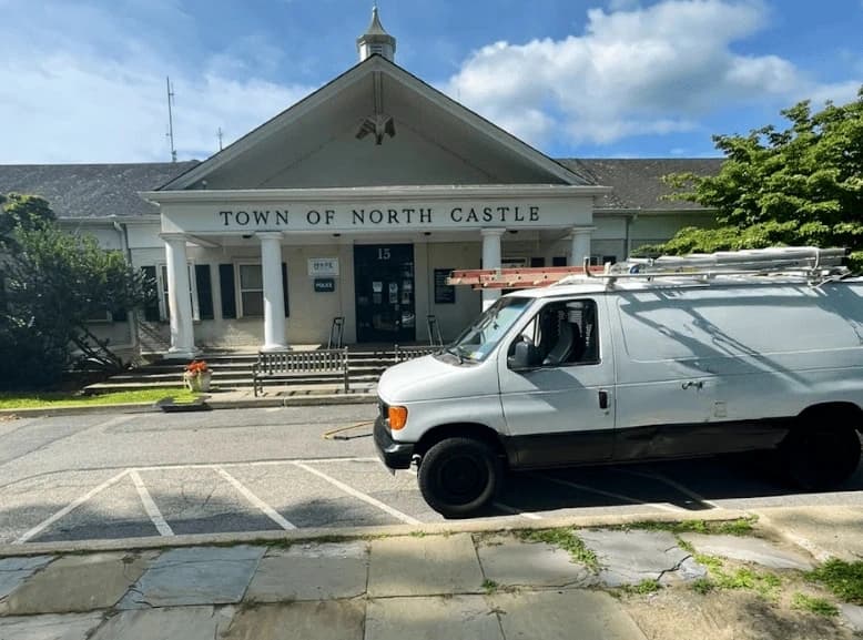 Berea Power Washing commercial cleaning team at work in Berea business district