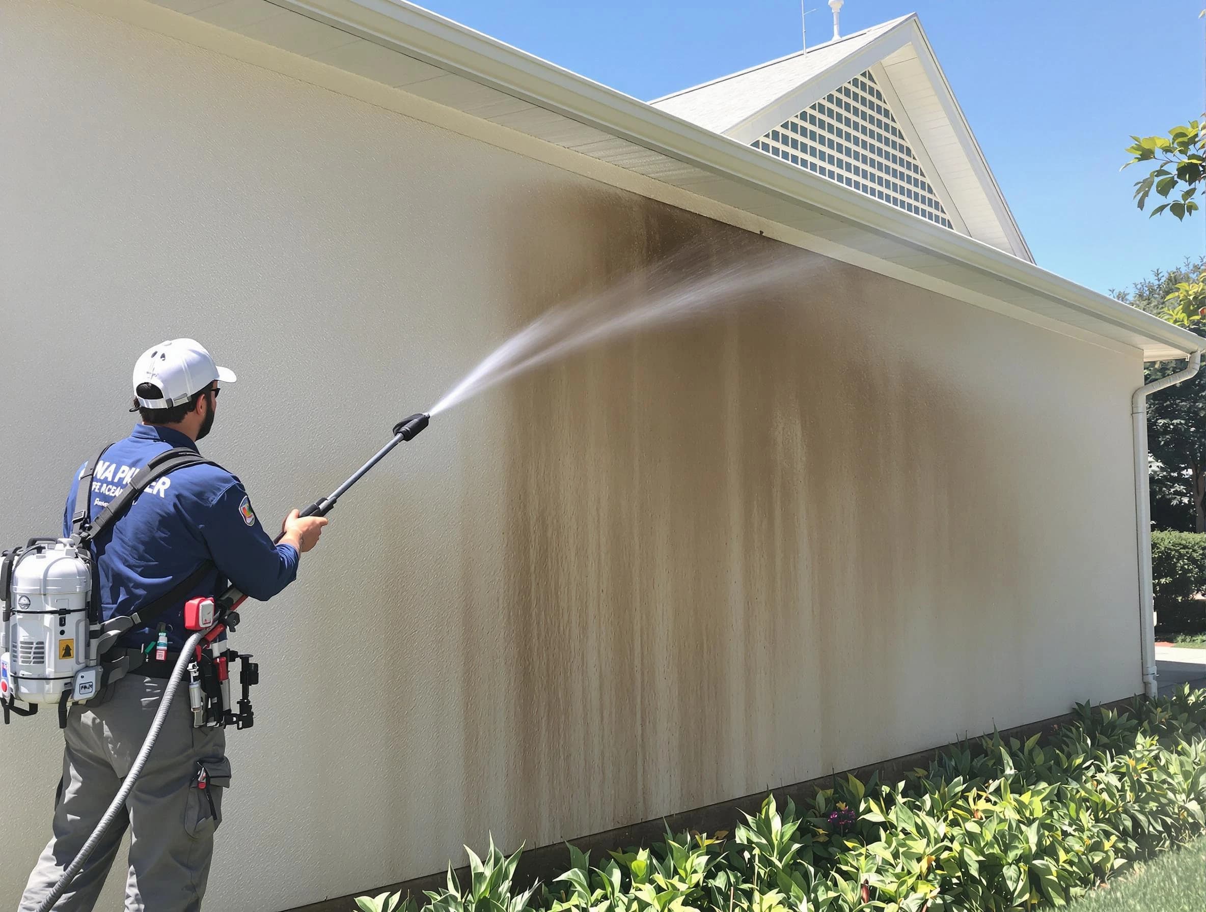 Berea Power Washing expert providing thorough power washing service in Berea