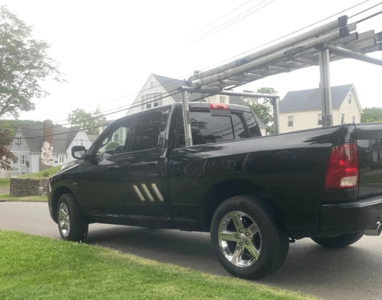 Fleet vehicle cleaning service being performed by Berea Power Washing in Berea